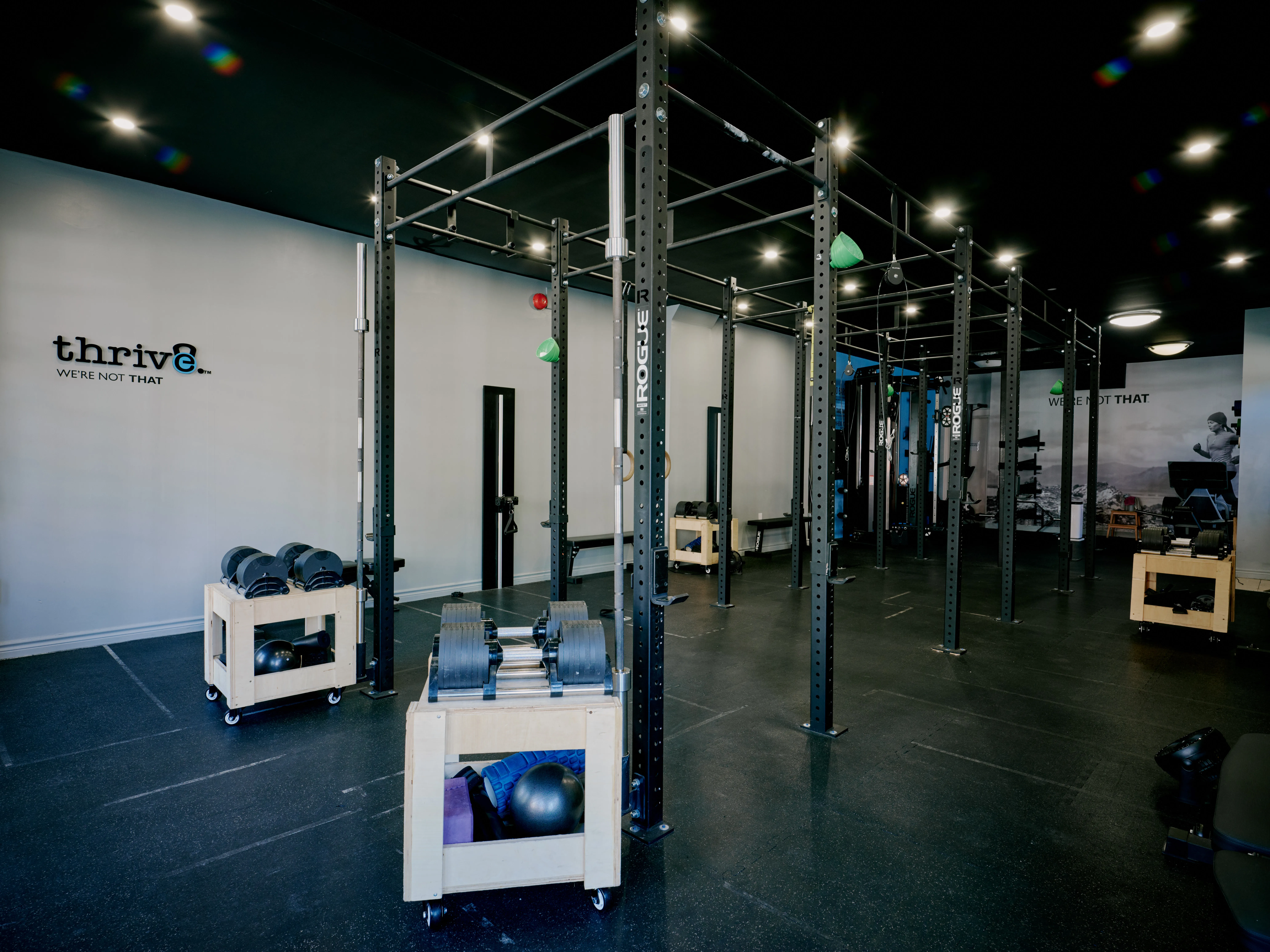 Thrive Fit studio interior — The Beaches, Toronto